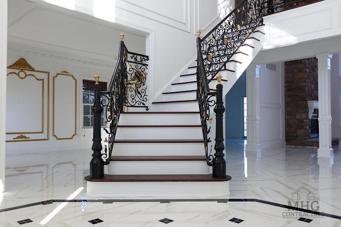 A renovated foyer/entryway